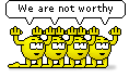 not worthy ^:)^